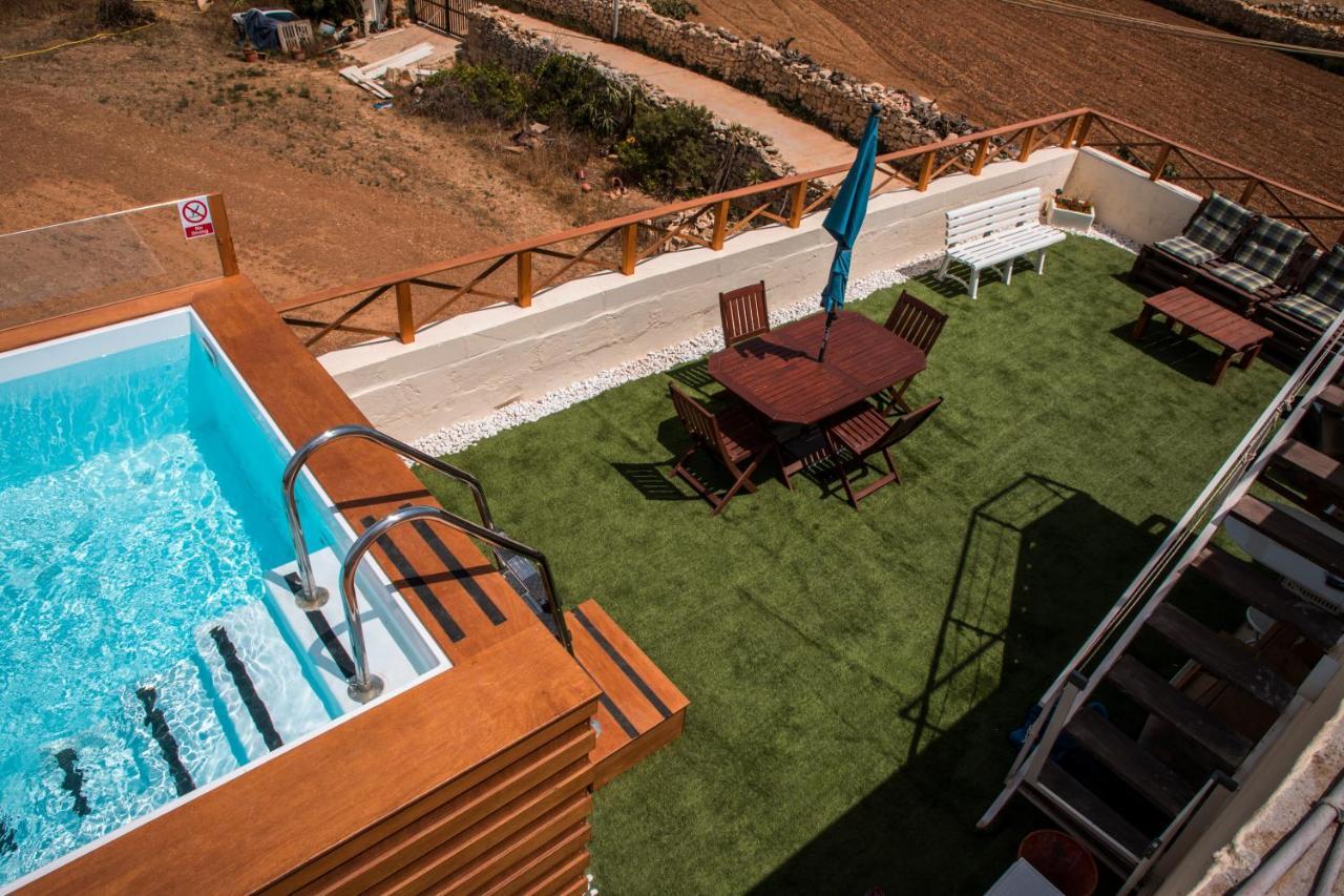 Вилла Tal-Karmnu Entire House With Private Heated Pool And Jacuzzi Kirkop Экстерьер фото